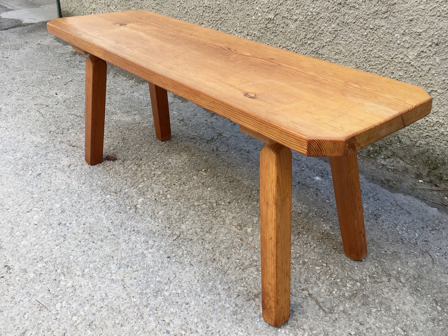 Sitzbank Vollholz Vintage massive Landhausstil Bauernmöbel