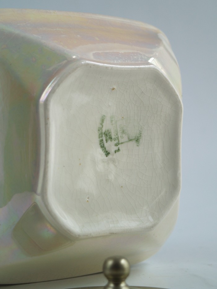 antikes Keramik Dose