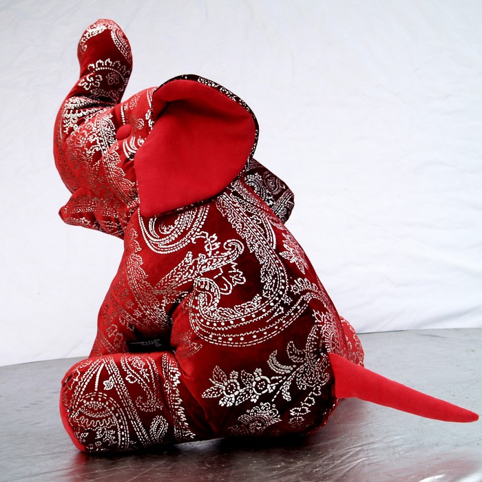 Bretz Elefant rot silber 