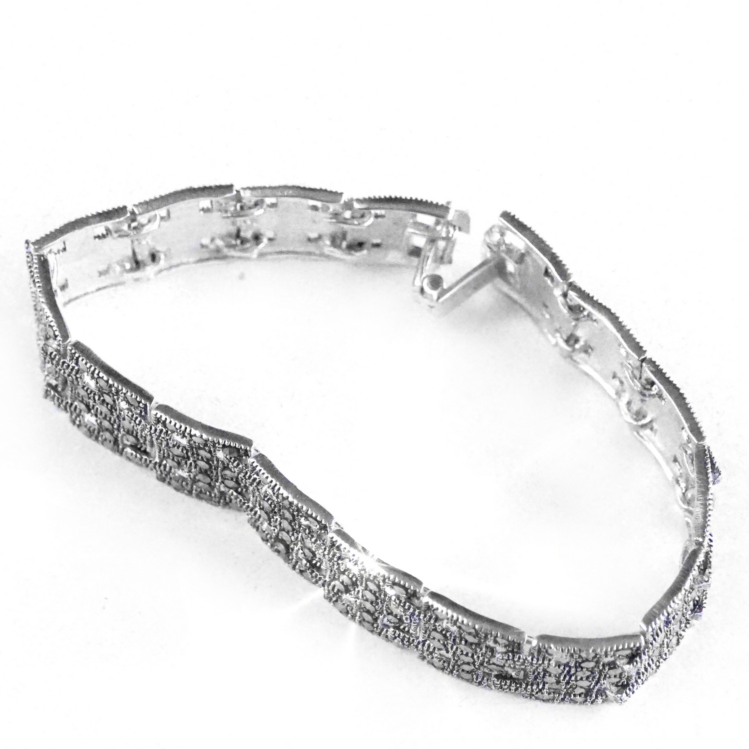 Armband Silber 925 Damenarmband Markasiten edel