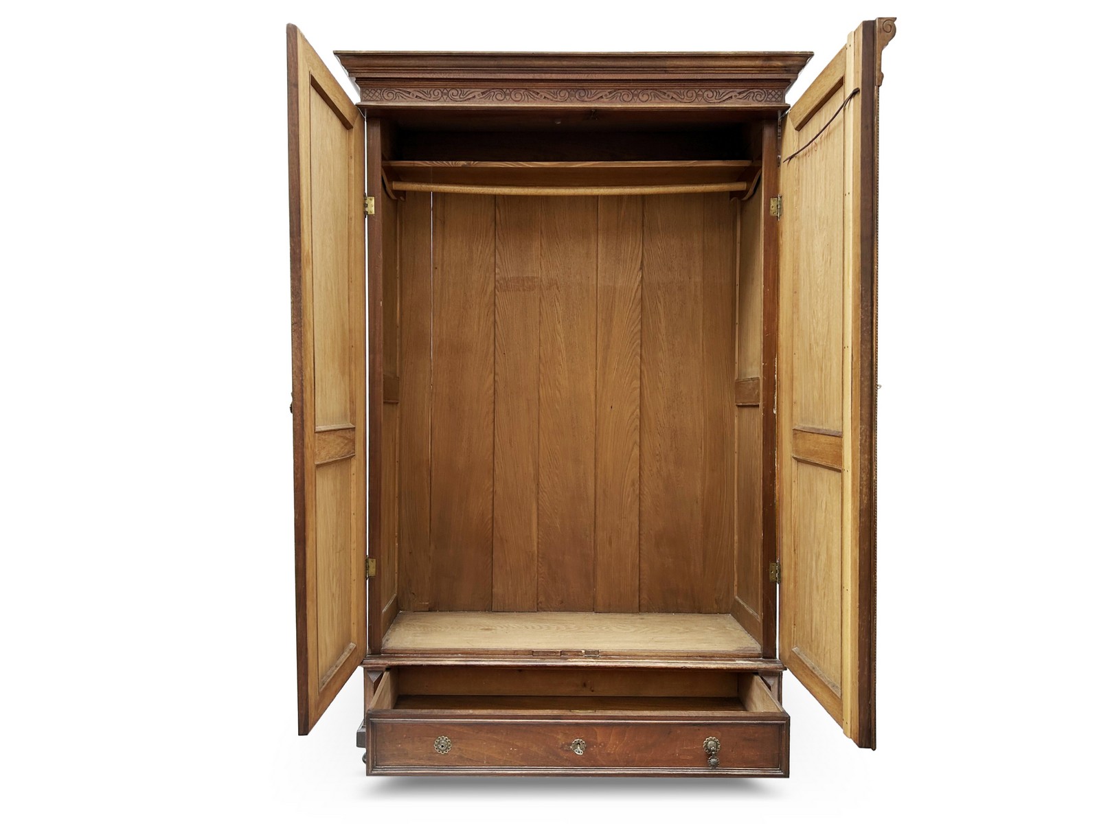 Antiker Schrank Kleiderschrank Historismus ca. 1880 original