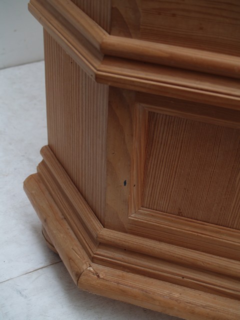 Landhaus Vitrine Schrankvitrine