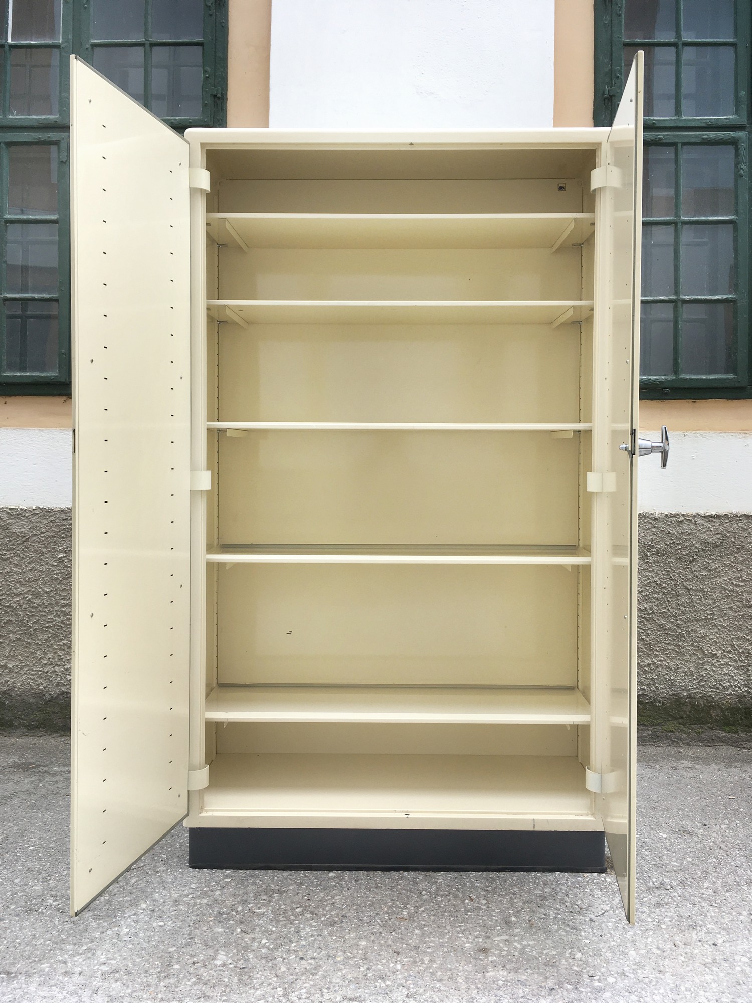 Vorratsschrank Küchenschrank Original Retro Metall Möbel Vintage Loftdesign