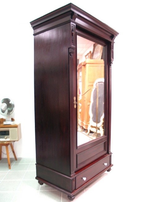 Dielenschrank restauriert Gründerzeit