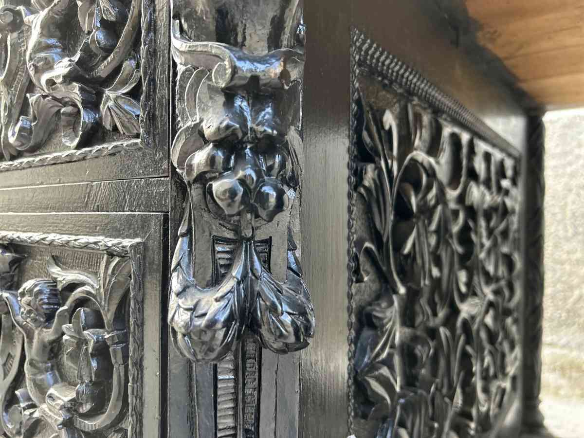 Mythologische Figuren Schreibtisch antik