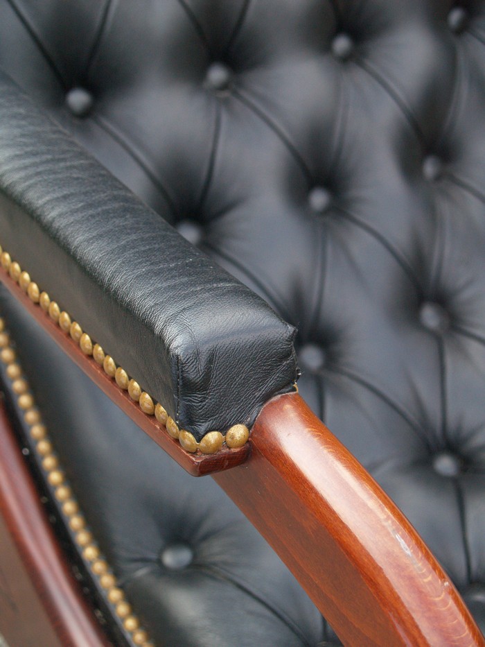 Lederstuhl Chesterfield