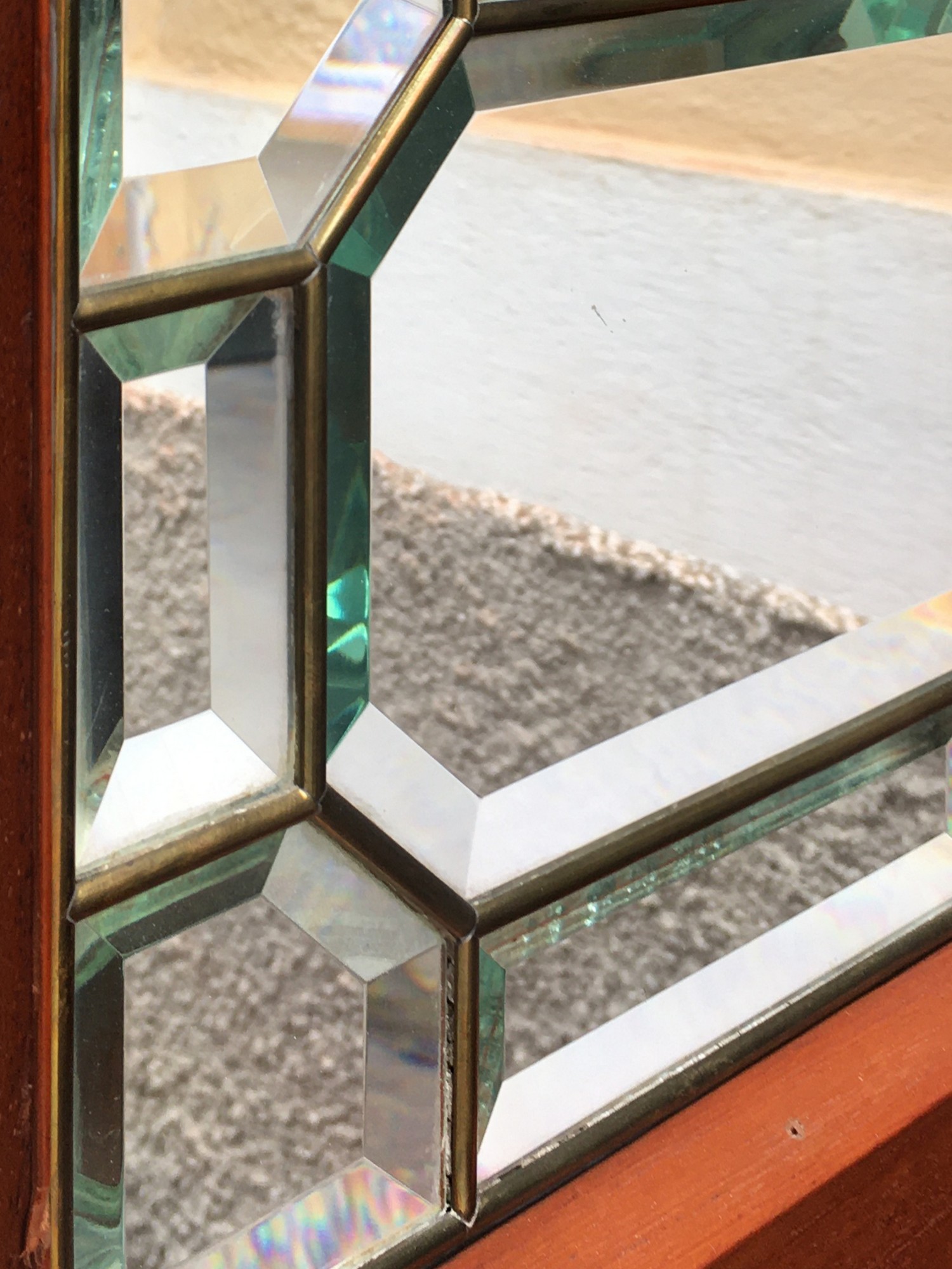 Vitrinenschrank antik Bücherschrank Vitrine Schrank Jugendstil Richard Ludwig Blumengirlanden