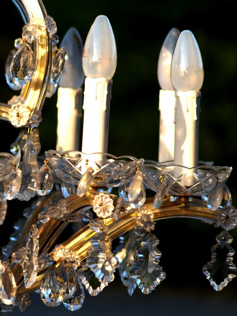 Maria Theresien Kronleuchter Vintage