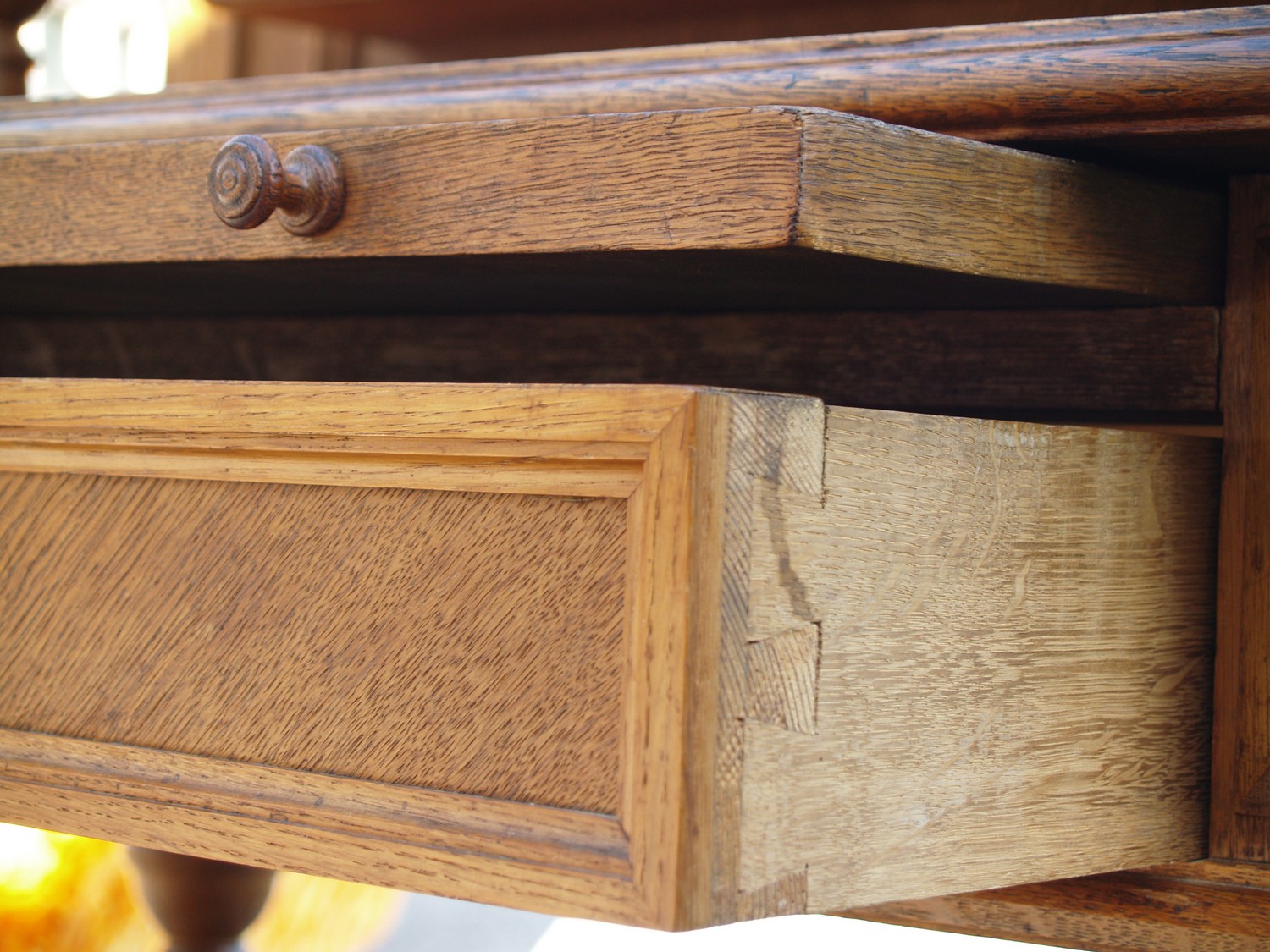 Buffet Schrank Anrichte Möbel antik Regal Holz Vollsäulen Kommode Konsole