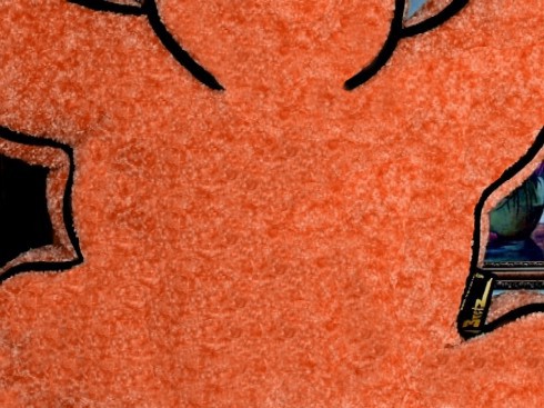 Bretz Kissen Keith Haring orange