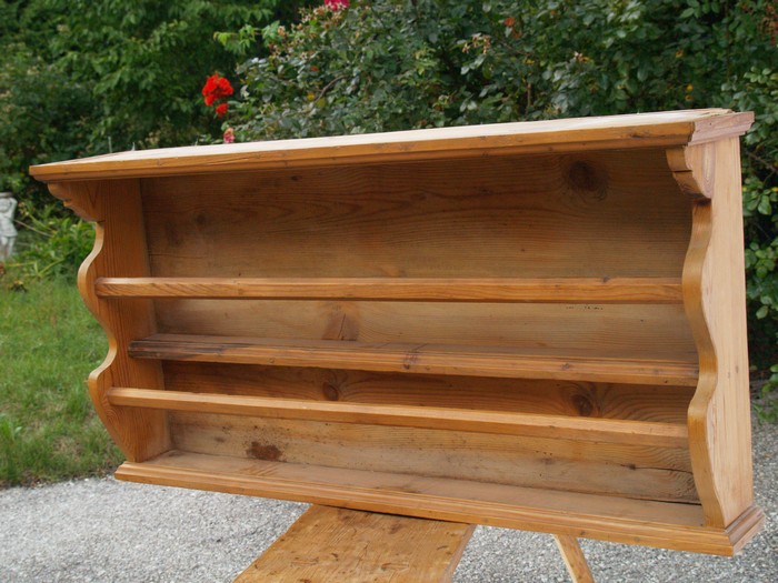 Tellerregal Shabby Chic