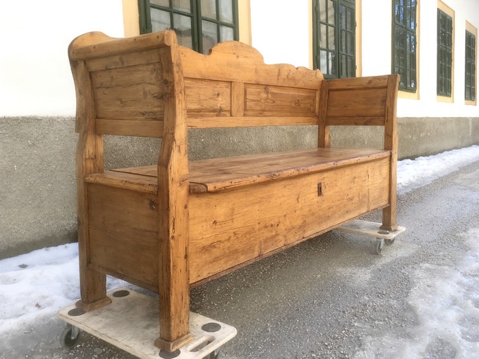 Truhenbank Landhausstil